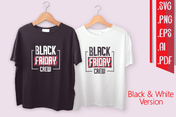 Black Friday Graphic Asset for Crafts and Branding