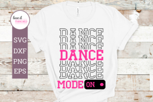 Dance Mode on Mirror Word Graphics for Crafts