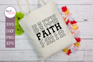 Faith Cut File for Crafts and Graphics