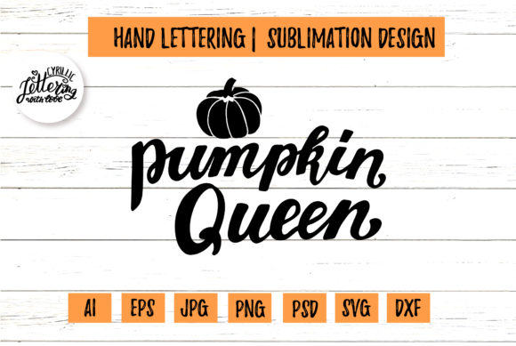 Pumpkin Queen Lettering for Cricut – A Graphic Design Asset Review