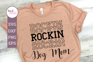 Rockin Dog Mama Mirror Word Graphics for Crafts