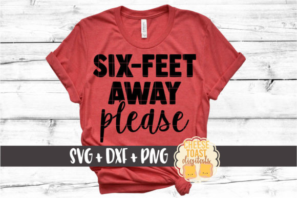 Six Feed Away Please Graphics for Crafts