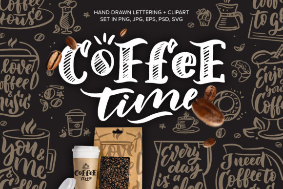 Vintage Phrases - Coffee Time Embroidery Review